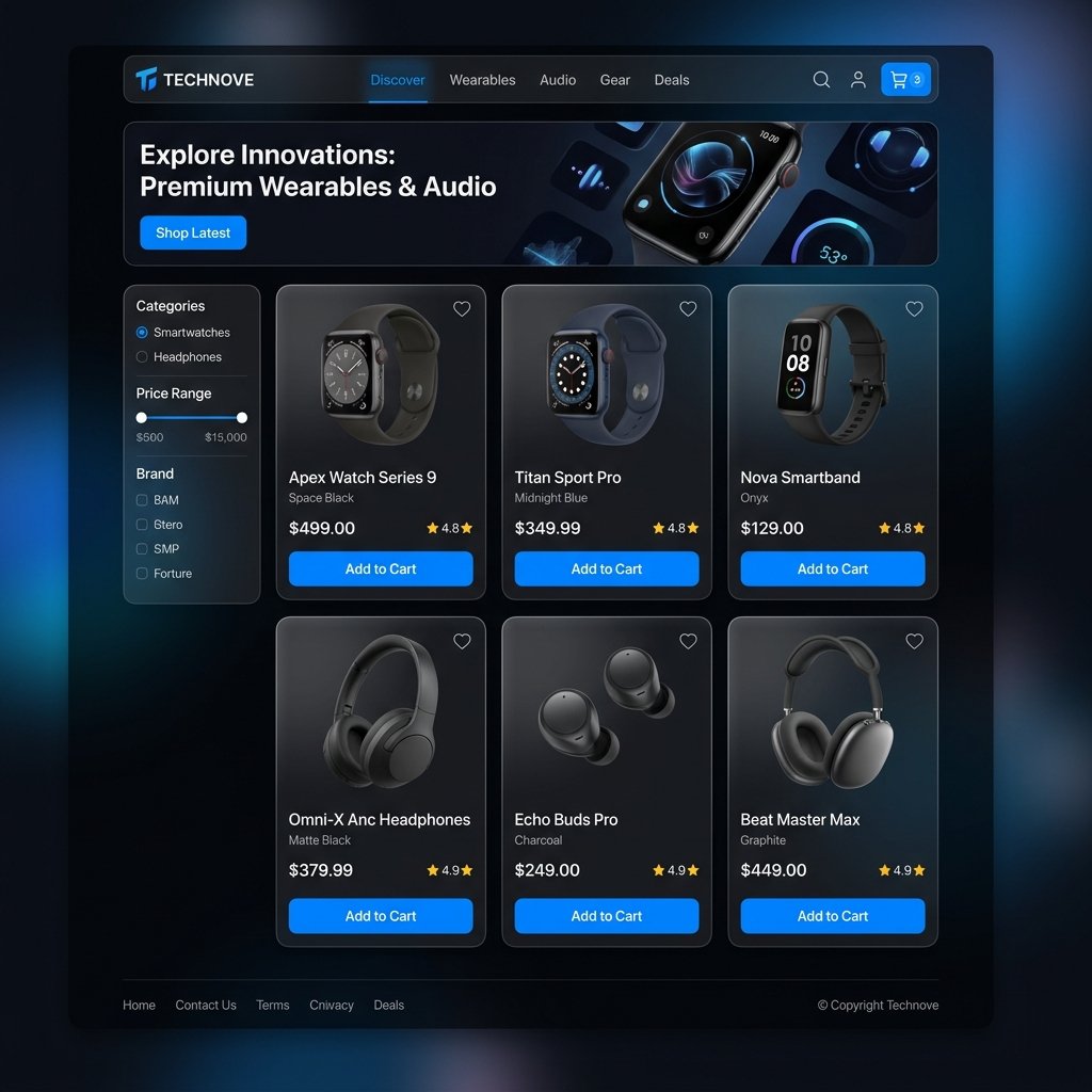 Demo Tecnología (GlowTech Store)